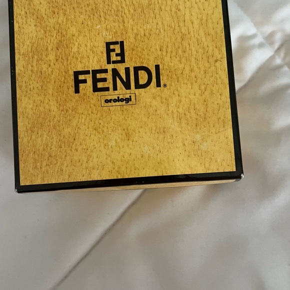 Fendi Beige Knit Hat with Contrasting Logo Tag main image 6